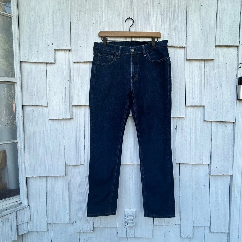Levi's 541 Jeans Mens W32 L32 Dark Wash Denim Comfort Fit‎ Straight Leg